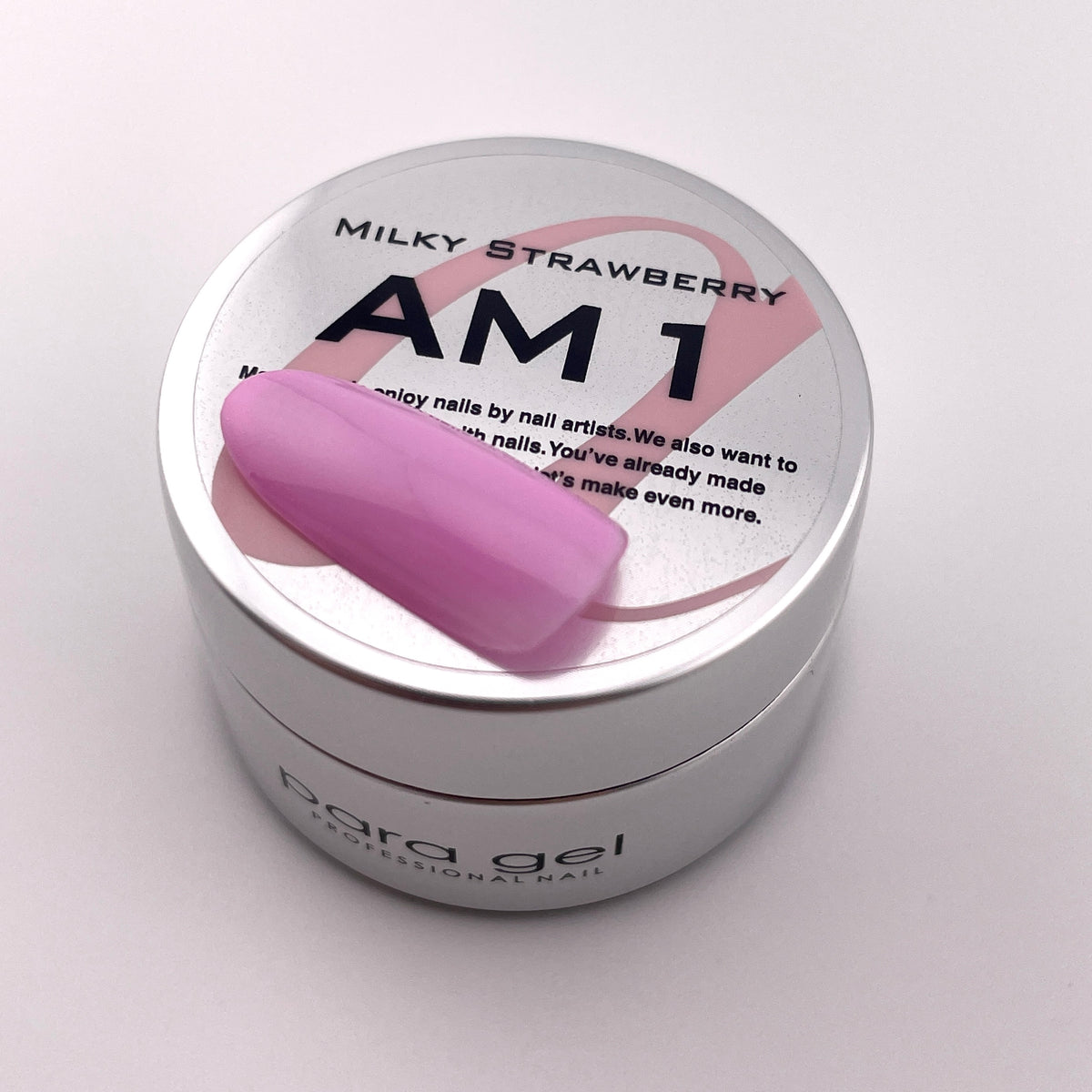 Art Line |Milky Color |AM1 |Milky Strawberry 4g (0.14oz)