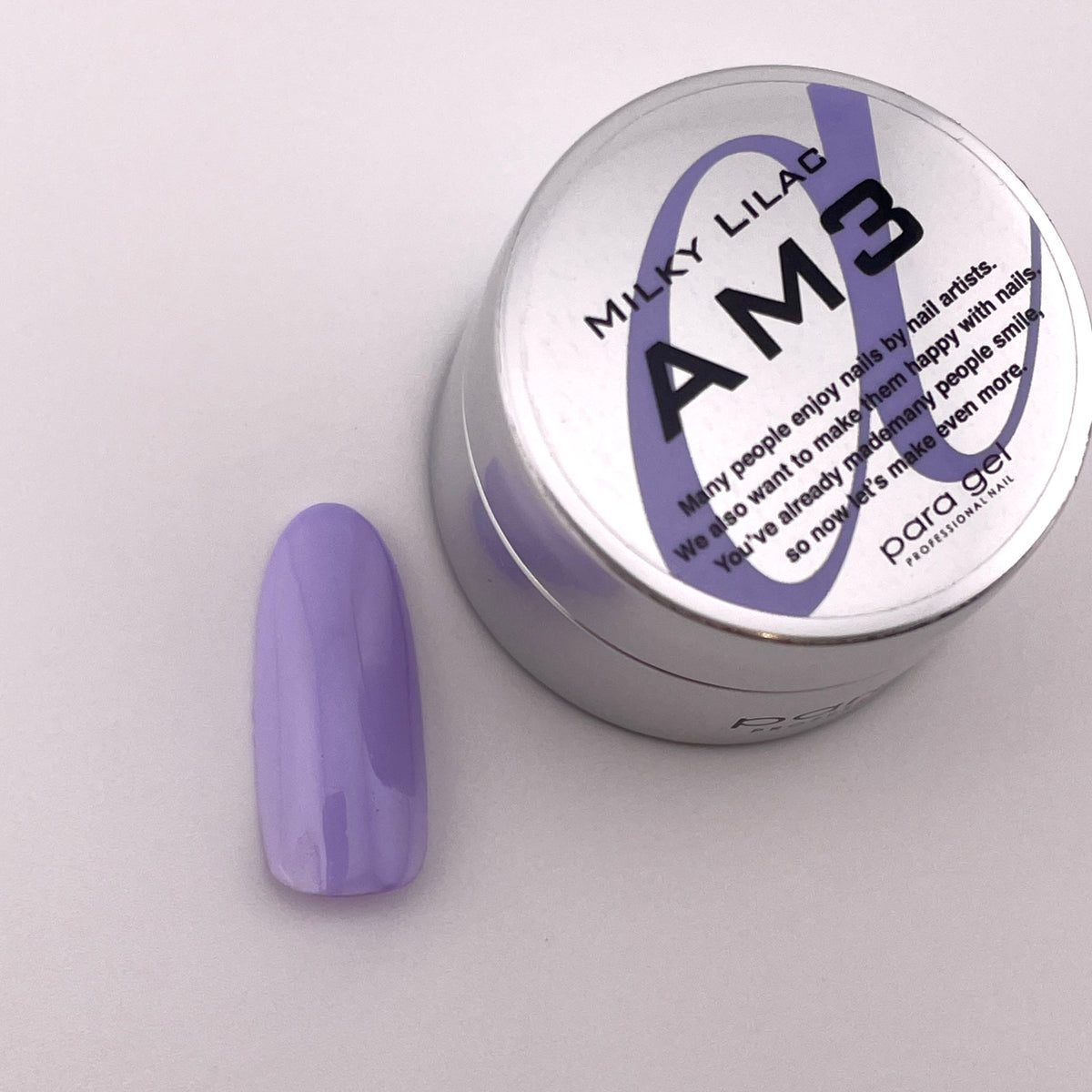 Art Line |Milky Color |AM3 |Milky Lilac 4g (0.14oz)