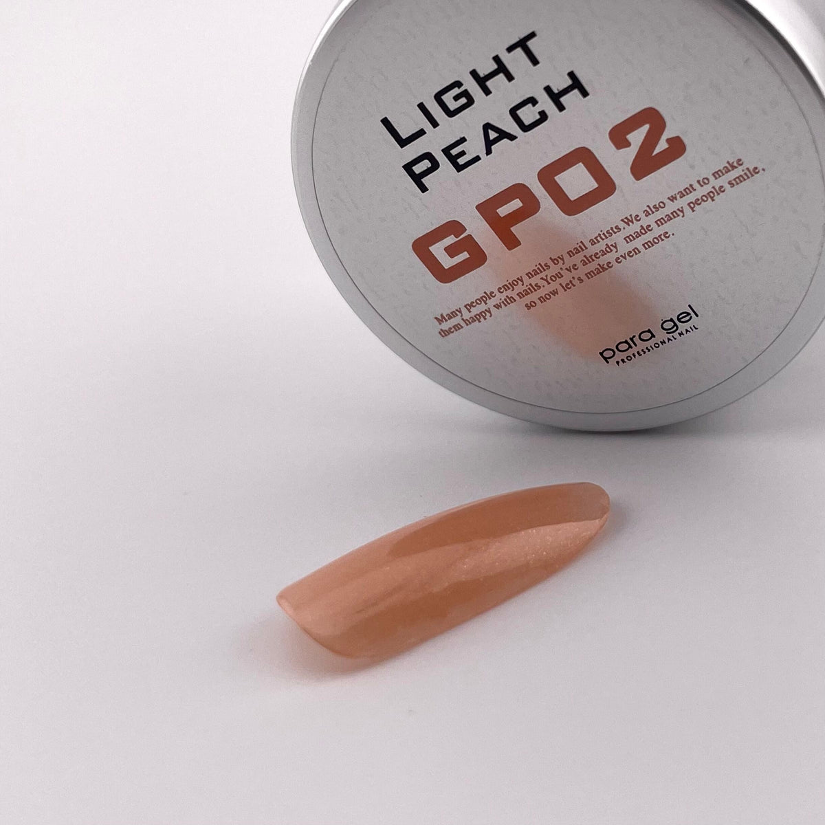Natural Line | Glitter Pearl | GP02 | Light Peach 4g(0.14oz)