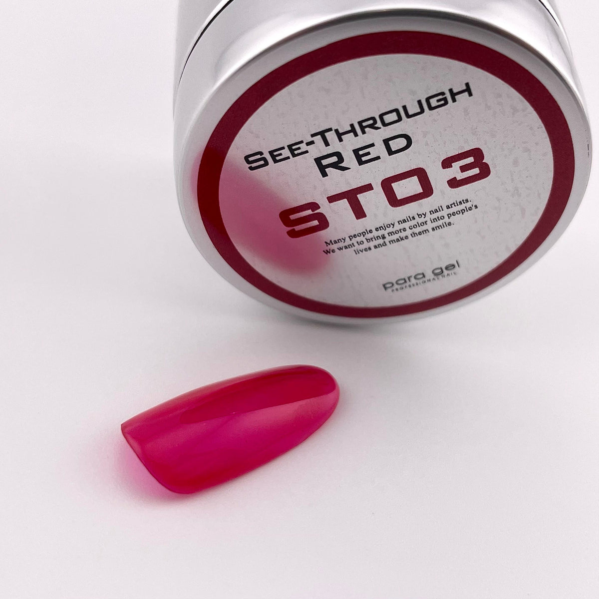 Natural Line |See-through |ST03 |See-through Red 4g(0.14oz)