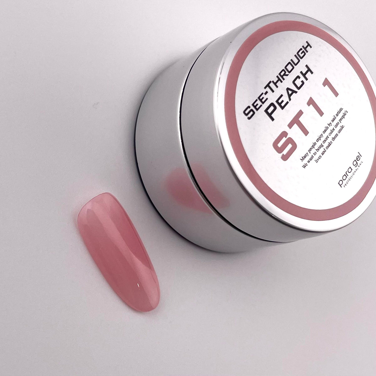Natural Line |See-through |ST11 |See-through Peach 4g(0.14oz)