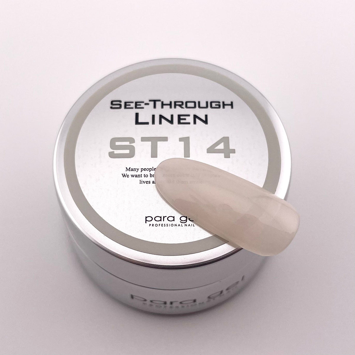 Natural Line |See-through |ST14 |See-through Linen 4g(0.14oz)