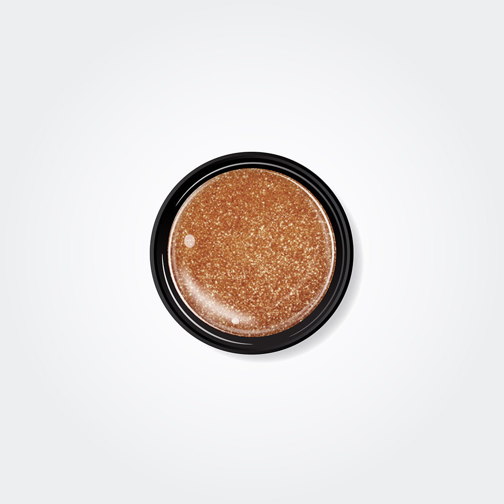 Natural Line | Glitter | G016 | |Bronze Gold 4g(0.14oz)