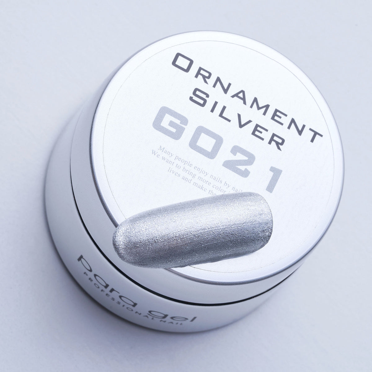 Natural Line | Glitter | G021 |Ornament Silver 4g(0.14oz)