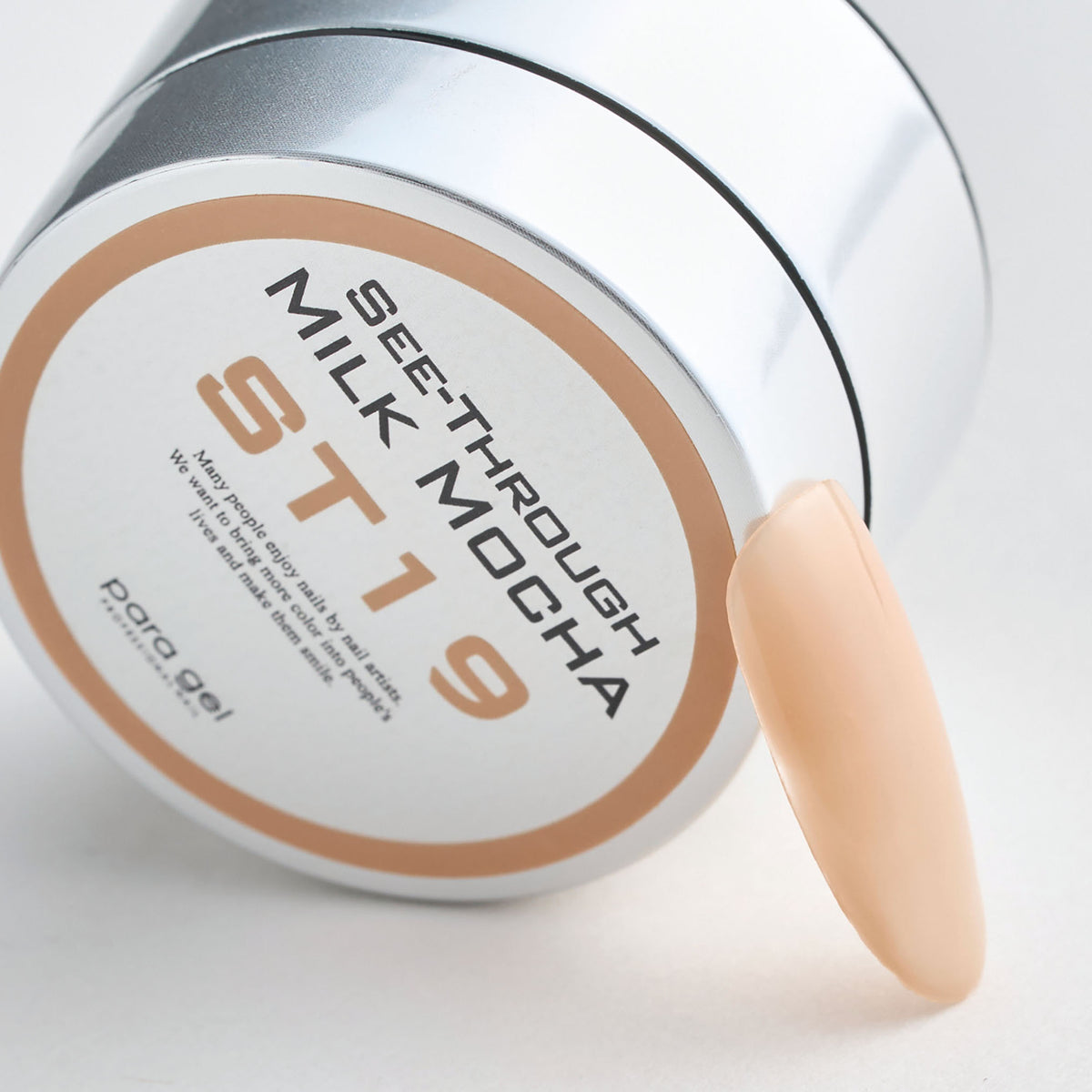 Natural Line |See-through |ST19 |See-Through Milk Mocha 4g(0.14oz)