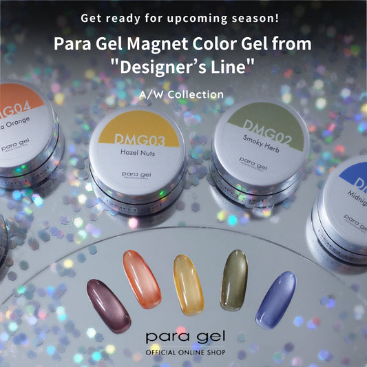 Get ready for upcoming season!  Para Gel Magnet Color Gel from”Designer’s Line"