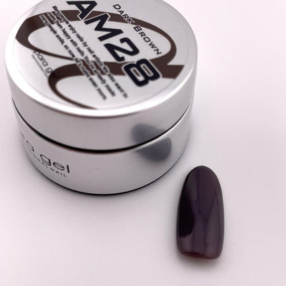 Art Line |Milky Color |AM28 |Dark Brown 4g (0.14oz)