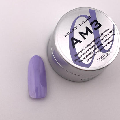 Art Line |Milky Color |AM3 |Milky Lilac 4g (0.14oz)