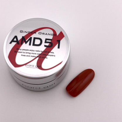 Art Line |Milky Color |AMD51 | Ginger Orange 4g(0.14oz)