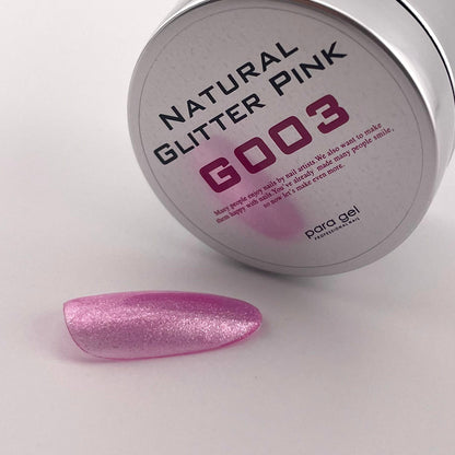 Natural Line | Glitter | G003 | Natural Glitter Pink 4g(0.14oz)