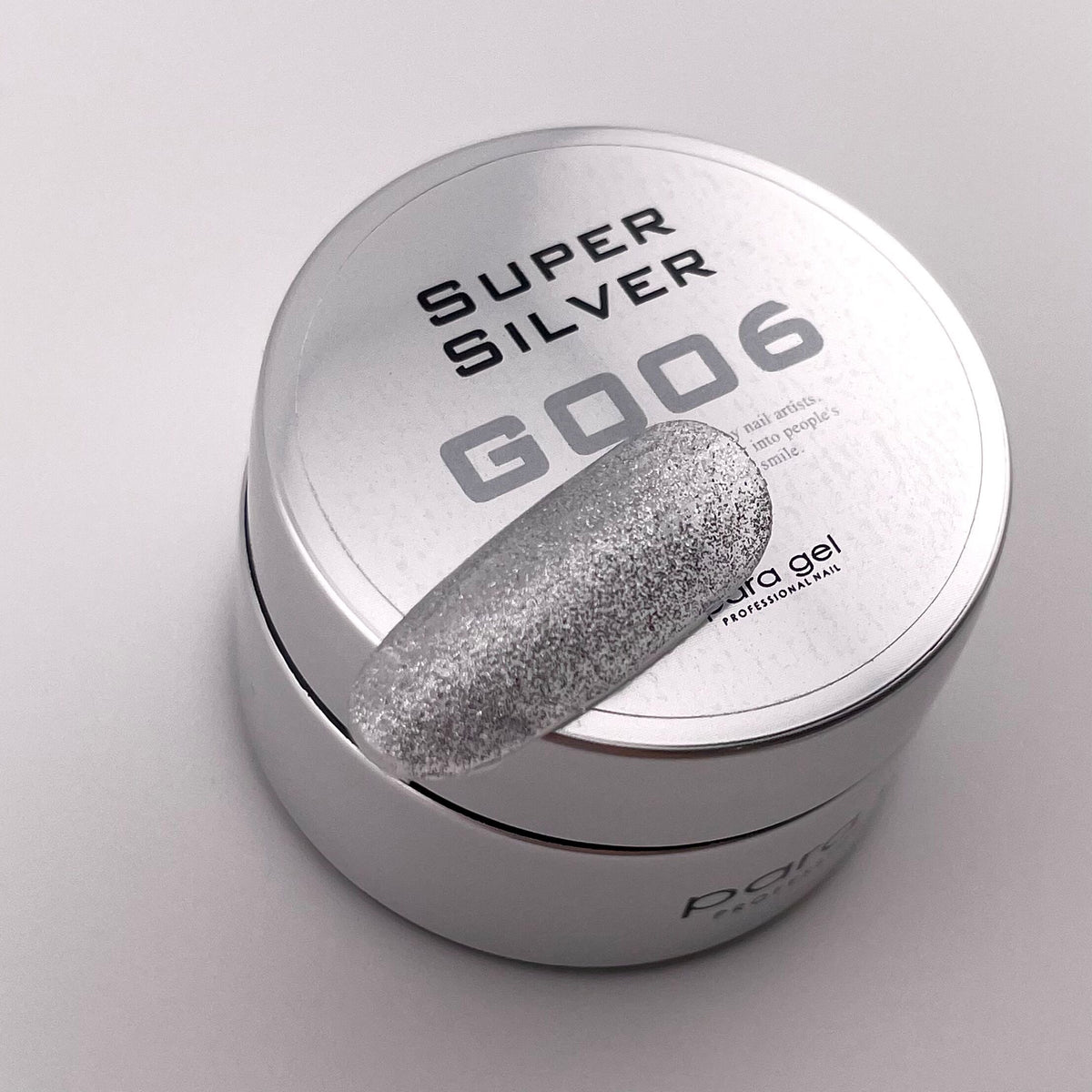 Natural Line | Glitter | G006 | Super Silver 4g(0.14oz)