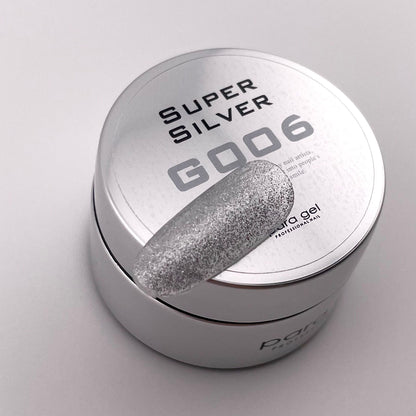 Natural Line | Glitter | G006 | Super Silver 4g(0.14oz)