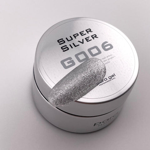 Natural Line | Glitter | G006 | |Super Silver 4g(0.14oz)