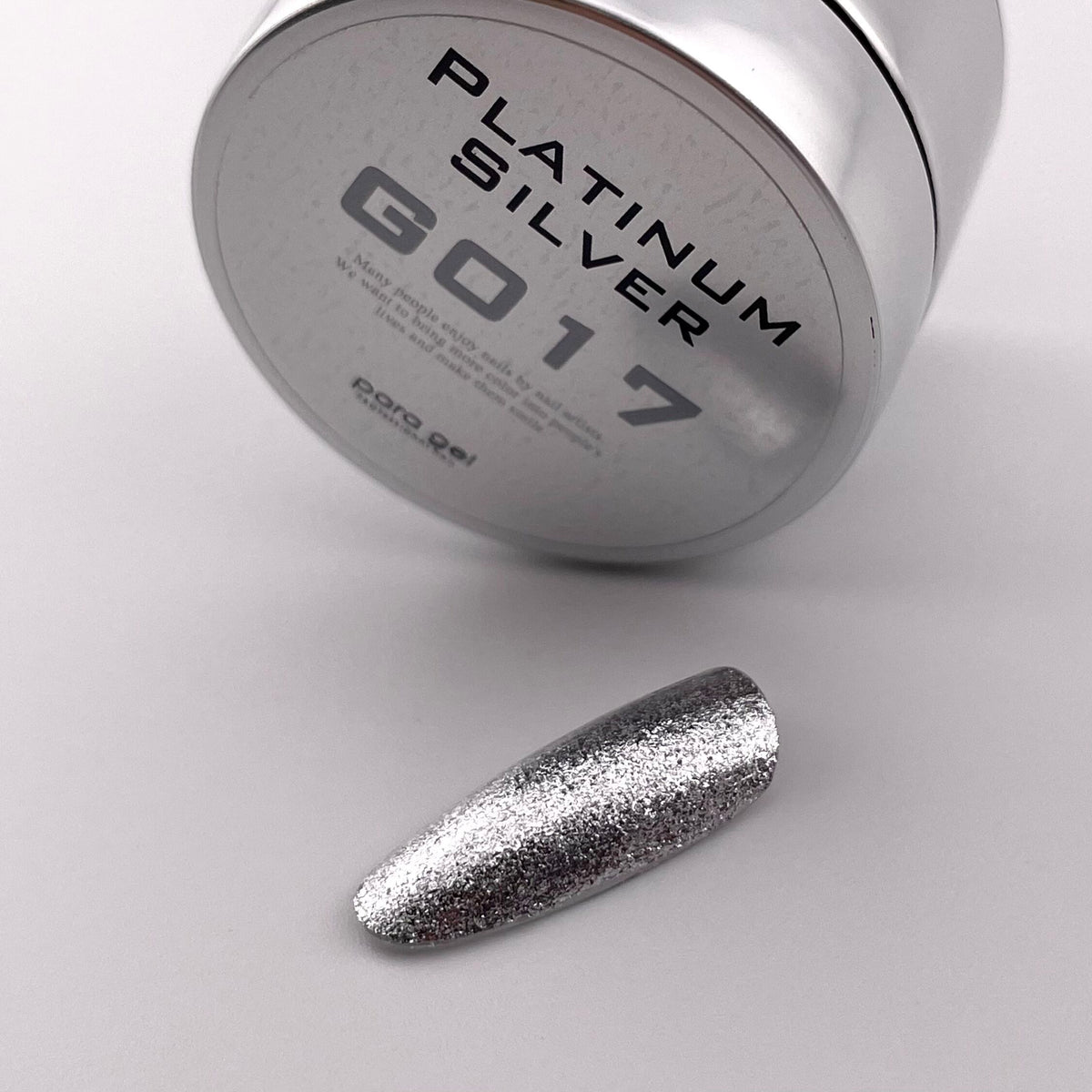 Natural Line | Glitter | G017 | Platinum Silver 4g(0.14oz)