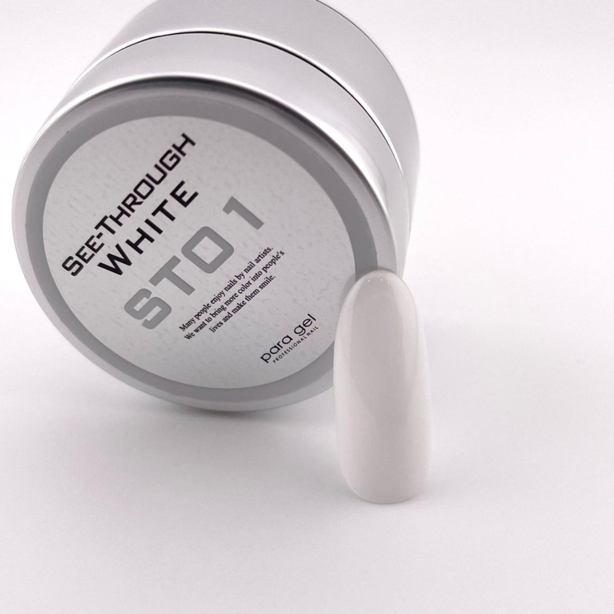Natural Line |ST01 |See-through White 4g (0.14oz)