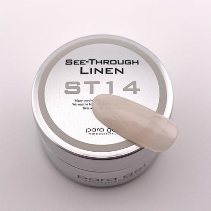 Natural Line |See-through |ST14 |See-through Linen 4g(0.14oz)