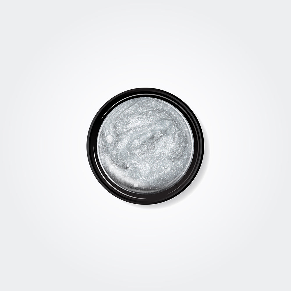 Natural Line | Glitter | G017 | Platinum Silver 4g(0.14oz)