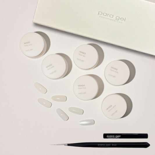 Para Gel White 6-Color Set
