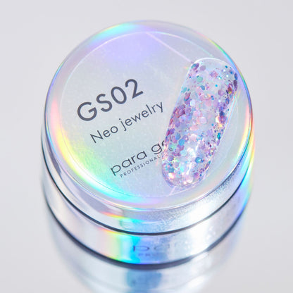 Designer's Line | Glitter Shower |GS02 | Neo Jewelry  3g (0.11oz)