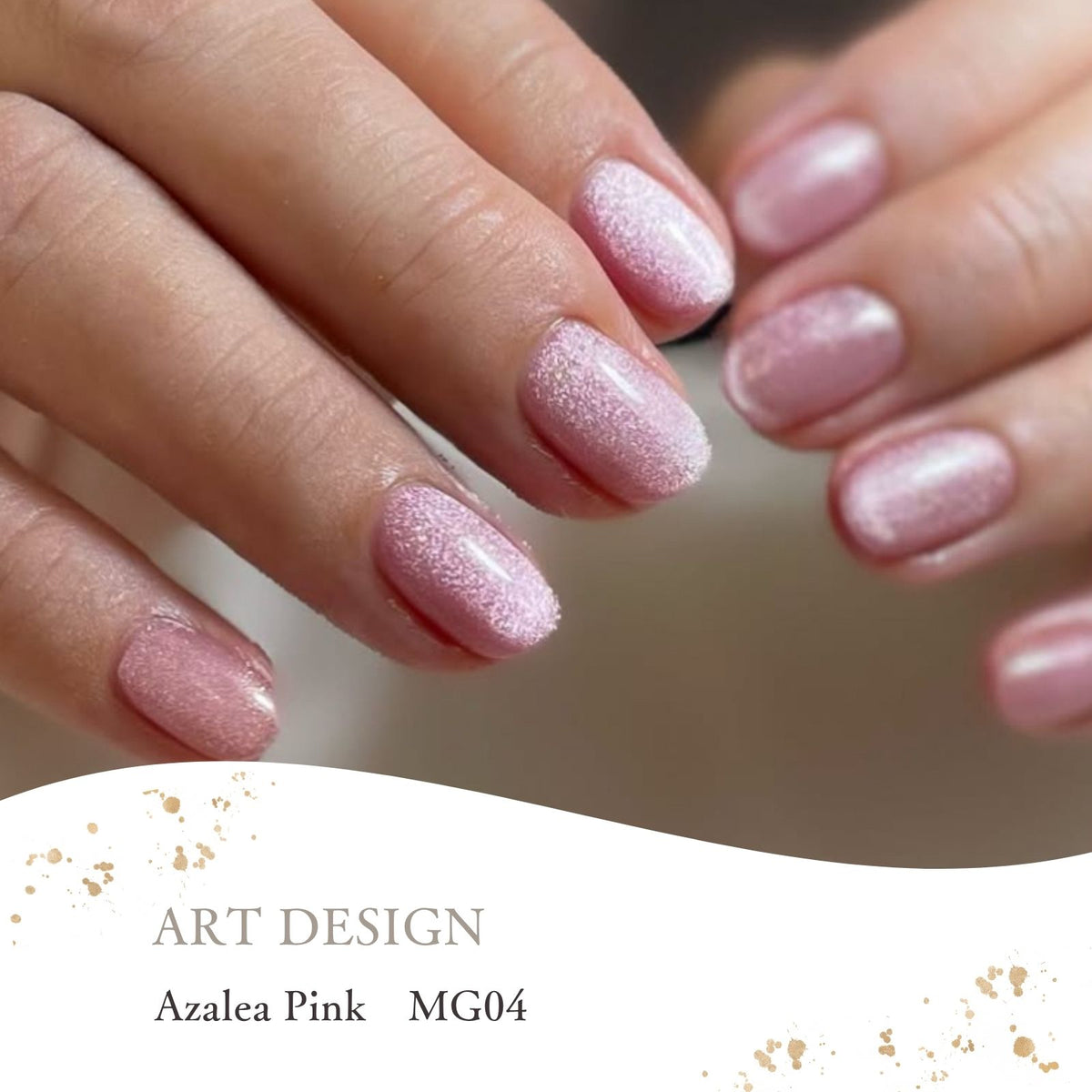 Natural Line |Magnet |MG04 |Azalea Pink 4g(0.14oz)